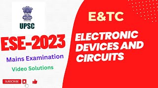 UPSC ESE Mains 2023 EDC Solution for Conventional Paper [upl. by Dniren927]