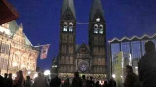 Bremen Der quotMond ist aufgegangenquot auf dem Kirchentag [upl. by Osrick761]