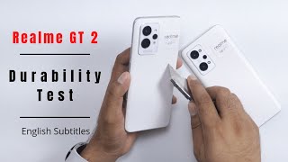 realme GT 2 Durability amp Drop Test  Can You Scratch Paper Phone [upl. by Donaugh230]