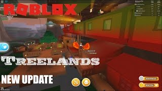 Roblox TreeLands New Update Lift Buildings Sections [upl. by Colner]