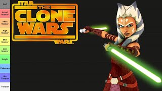 Star Wars The Clone Wars Strength and Power Tier List [upl. by Ehtyaf]