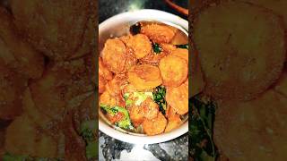 Crispy Raw banana fry in 10 min spicyfood foodieyoutubeshortsytviral cookingrecipe rawbanana [upl. by Reivaz280]