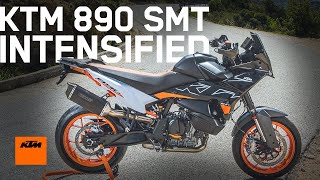 2023 KTM 890 SMT – intensified with KTM PowerParts  KTM [upl. by Aicenod]