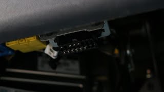 Hyundai Getz  OBD2 Port Location [upl. by Lexis]