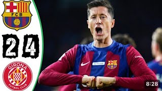 Barcelone vs Girone highlights and all goals [upl. by Ylam]