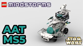 LEGO MINDSTORMS Robot Inventor 51515  AAT MS5 Star Wars [upl. by Neal538]