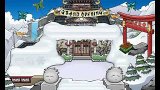 Club Penguin  Dojo Grand Opening [upl. by Lamonica]