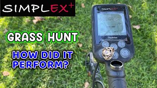 Grass Hunting with the Nokta Simplex Plus Metal Detector [upl. by Asnerek]