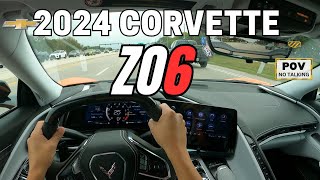 2024 Chevrolet CORVETTE Z06 POV  The most powerful NA V8 [upl. by Sherlocke194]