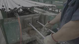 DoubleWire ColdDrawn Steel Pipe Process [upl. by Halika]