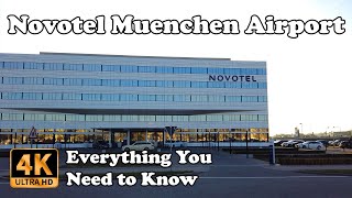 Novotel Muenchen Airport Munich München Flughafen Everything You Need to Know in 4K [upl. by Dygall]