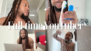 The Life Of A FullTime YouTuber  Self Care  GRWM [upl. by Hadria]