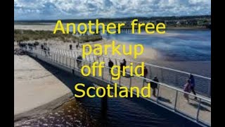 Off grid in Lossiemouth  a very motorhome friendly town fulltime free living off grid [upl. by Lisk504]