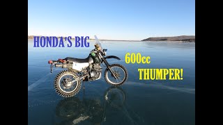 The GREAT Venerable Honda XL600R ICE tires Reviews amp Tips on ownership buying amp how to start it [upl. by Artemisa]