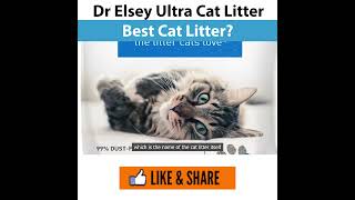 Dr Elsey ultra cat litter  Best Cat Litter [upl. by Jenny]