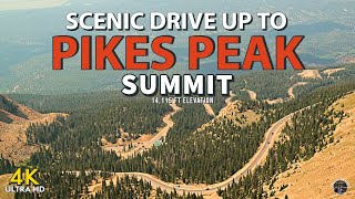 quot4K Scenic Drive to Pikes Peak Summit Colorados Gem  Summer 2021quot [upl. by Matthia709]