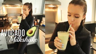 AVOCADO PROTEIN SHAKE  Quick  Simple Recipe [upl. by Anertal557]