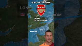 LUCAS PODOLSKIS CAREER 🇩🇪 🇹🇷 🏴󠁧󠁢󠁥󠁮󠁧󠁿 madridistamania arsenal galatasaray football [upl. by Kirsteni234]