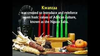 Kwanzaa Principles [upl. by Yahska]