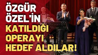 CHP Genel Başkanı Özgür Özel ve HEDEPli Pervin Buldan operaya katıldı [upl. by Anilorak]