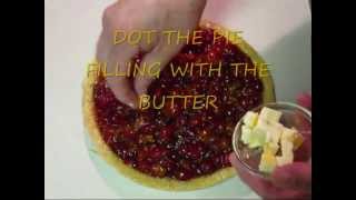 HOMEMADEHOMEGROWN CHERRY PIE RECIPE [upl. by Atinad]