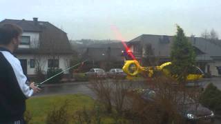 Biggest RC Helicopter in the World EC135 [upl. by Einnaf]