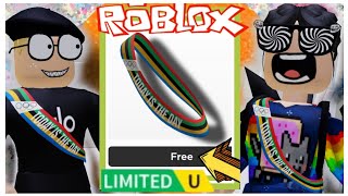 FREE Limited UGC Cara Mendapatkan Gratis Item Sash Olympic Edition di Olympic World roblox [upl. by Arley]