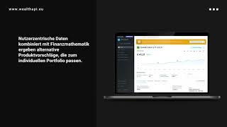 wealthAPI  Smarte Produktvorschläge [upl. by Neelrihs]