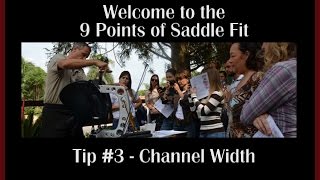 Saddle Fit Tip 3  Channel Width  Sponsored by Saddlefit 4 Life® [upl. by Halden]