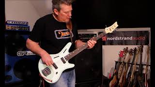 Nordstrand Acinonyx Bass  Bergantino Forte HP amp HD412  Andy Irvine [upl. by Charlton36]