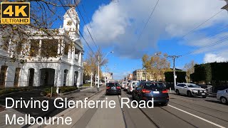 Driving Glenferrie Road  Melbourne Australia [upl. by Aix]