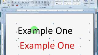 Create a Drop Shadow and Grouping Text Boxes in Microsoft Office [upl. by Darooge]