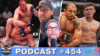 Tybura Finishes Tuivasa JOSE ALDO Returns  Weighing In Podcast [upl. by Elyrehc]