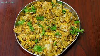 paleo recipes Butter Mushroom Egg BhurjiMushroom Egg Bhurji Recipepaleo recipes indian style [upl. by Ogaitnas643]