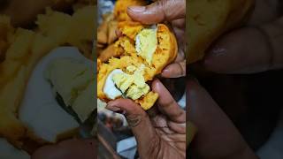 Mutta bonda bajji  Egg bonda 🥚 Chennai indianstreetfood shorts youtubeshorts [upl. by Nahsez]