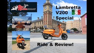 2019 Lambretta V200 Special Review Jeff Ware [upl. by Ggerk]