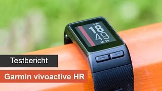 Garmin vivoactive HR im Test Deutsch  SportGPSSmartwatch mit Herzfrequenzmessung [upl. by Namara]