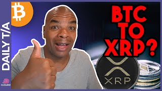 I THINK I MIGHT DUMP BTC INTO XRP [upl. by Aihsinat]