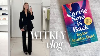 week in my life vlog  Carrie Soto book review Brandy Melville try on haul and answering questions [upl. by Elyac]