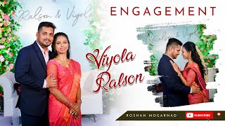 ENGAGEMENT CEREMONY OF VIYOLARALSON  ROSHAN MOGARNAD PHOTOGRAPHY [upl. by Nnyleuqcaj348]