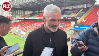 Full Jim Goodwin after Rangers defeat [upl. by Noynek258]