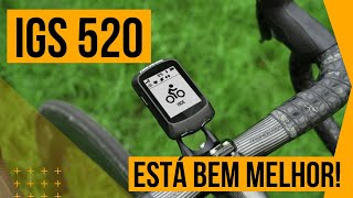 Testei o IGPSPORT IGS 520 novamente o que mudou [upl. by Yarvis573]