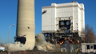 Logan Generating Plant – Controlled Demolition Inc [upl. by Navac24]