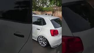 Pmb Stance Cars MsentizChannel bagged airbagsuspension stancedcars polo volkswagenpolo [upl. by Yurt]