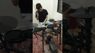 enter sandman  drum cover [upl. by Yerd]