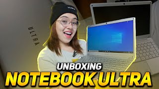 UNBOXING DO MEU NOVO NOTEBOOK  Notebook Ultra UB422 Multilaser [upl. by Ellednek839]