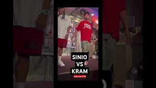 SINIO VS KRAM CLIP ctto rap fliptop psp sinio kran [upl. by Annavas]