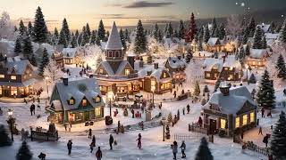 Beautiful Instrumental Christmas Music Relaxing Holiday Melodies  quotChristmas Villagequot Serenity [upl. by Carper]