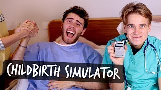 MEET THE ZALFIE BABY  CHILDBIRTH SIMULATOR [upl. by Lebasy745]