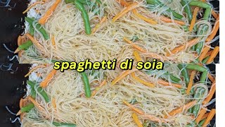 spaghetti di soia subscribe food easyfoodtomakeathome like tiktok [upl. by Tray36]